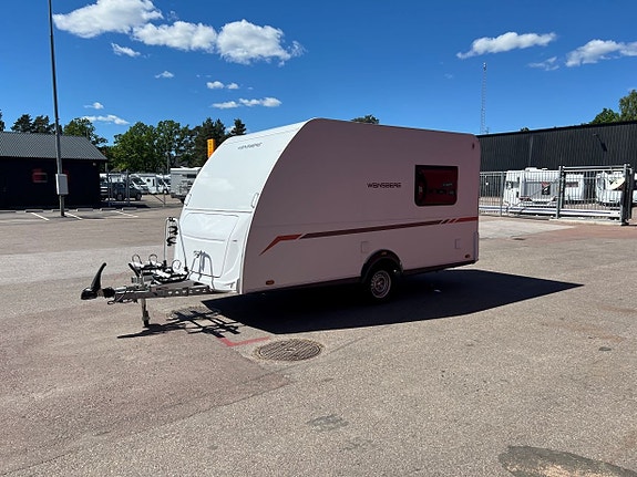 Weinsberg CaraCito 390 *Elektrisk spis *Tvärbädd *Cykelställ 17 of 18