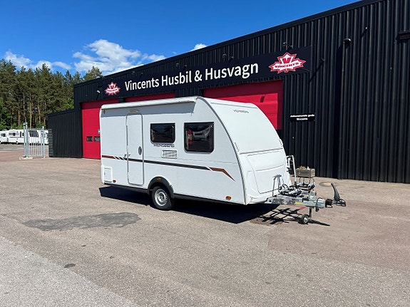 Weinsberg CaraCito 390 *Elektrisk spis *Tvärbädd *Cykelställ
