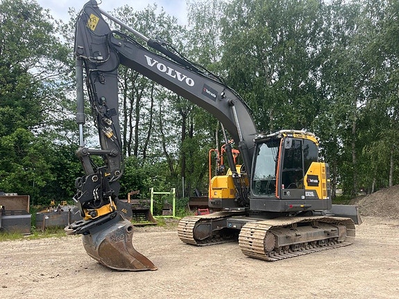 Grävmaskin Volvo ECR 235 EL 3D GPS Schaktblad