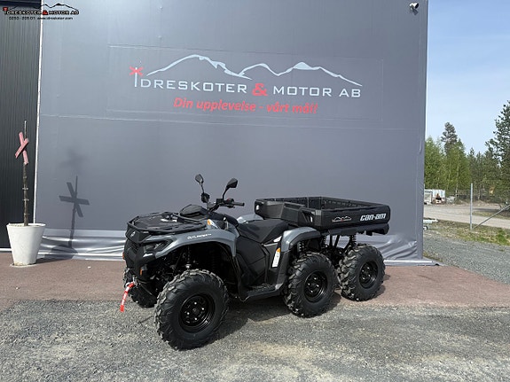 Can-Am Outlander 6x6 DPS 700 Grey TB *Hemma för lev
