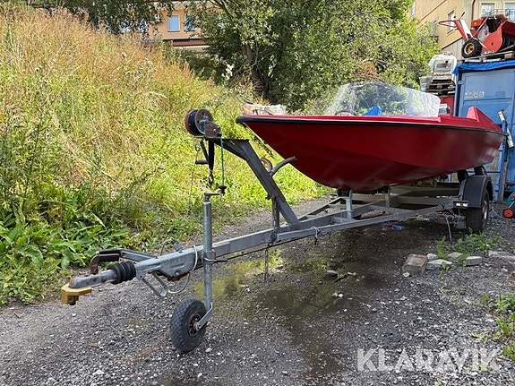 Båt Selco 55 hk motor & båtvagn