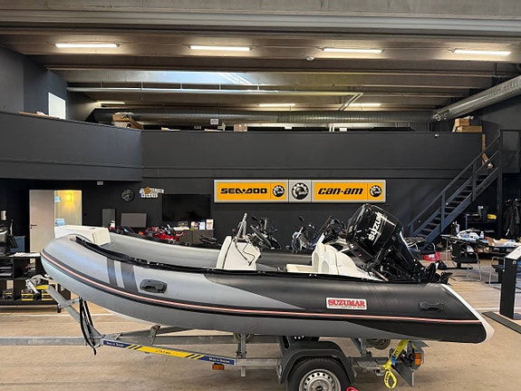 Suzumar 410 RIB 2021 Suzuki 50hk ink Trailer