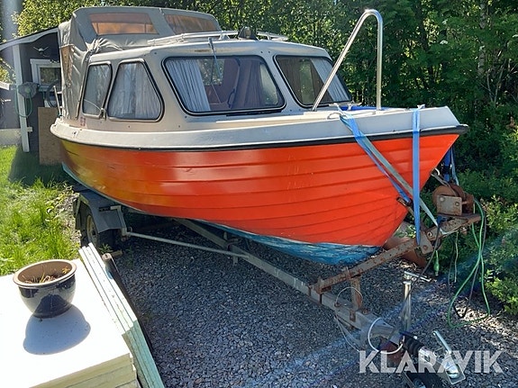 Båt och kärra Ryds 1045 med Honda 4-takt 45hk