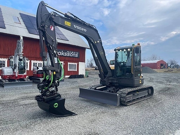 Volvo ECR88D Pro Steelwrist X12 C-Smörj - 2