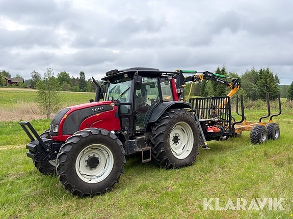 Skogsekipage Valtra N101 Hitech Twintrac med