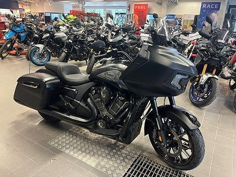 Indian Challenger Dark Horse Black Smoke