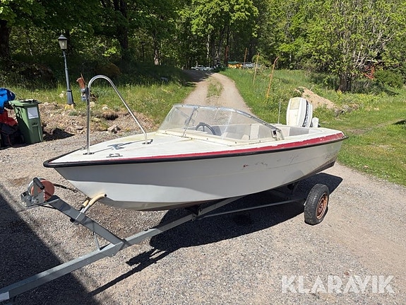 Motorbåt Babyliner Johnson 60hk med 30-kärra