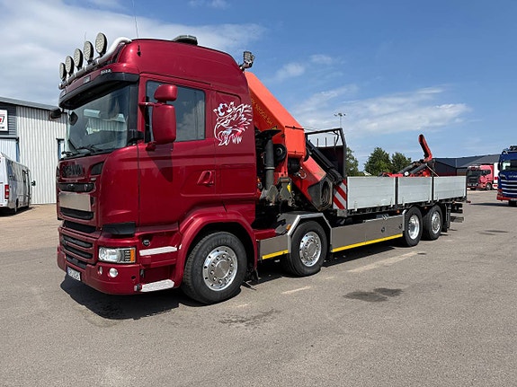 BODBIL SCANIA R490 STOR KRAN MED JIBB LÅGMIL 4 of 12