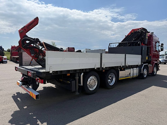 BODBIL SCANIA R490 STOR KRAN MED JIBB LÅGMIL 3 of 12