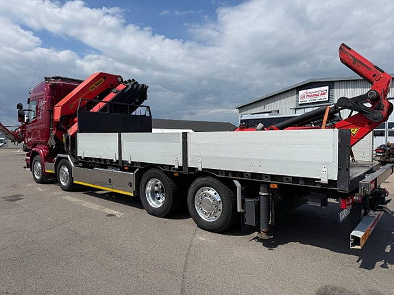 BODBIL SCANIA R490 STOR KRAN MED JIBB LÅGMIL 6 of 12