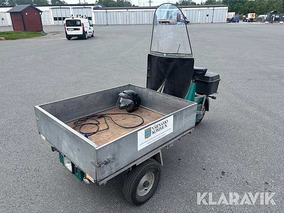 Flakmoped batteri