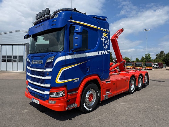 LASTVÄXLARE SCANIA R520 V8 NEXTGEN TRIDEM TOPPSKICK
