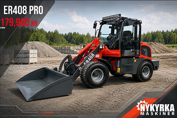 KAMPANJ - Everun ER408 PRO Hjullastare / Lastmaskin