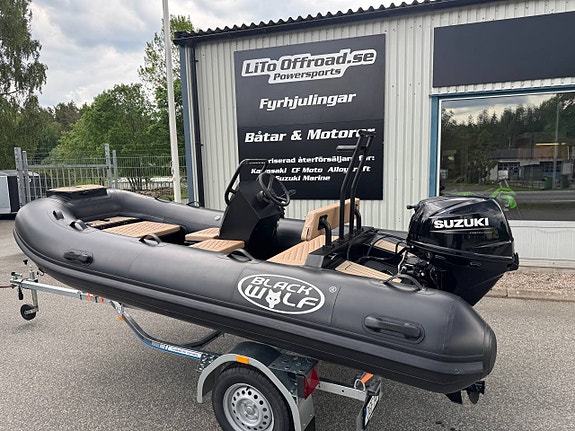 Black Wolf Rib DLX 390 HYPALON 4 of 10