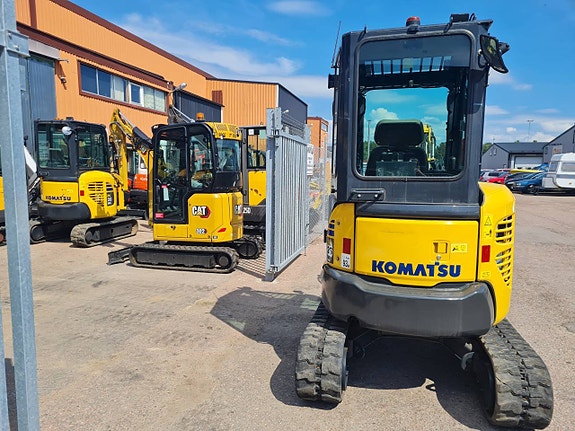 MINIGRÄVARE KOMATSU PC26 MR3 Ny TILT 3st beg. skopor 3 of 10