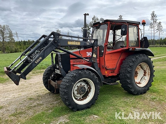 Traktor med lastare Volvo BM Valmet 305 4st r