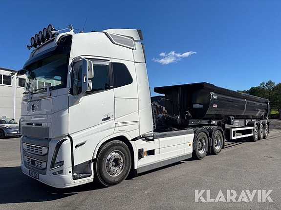 Tipptrailer ekipage Volvo FH 64 T 780hk + ROJ
