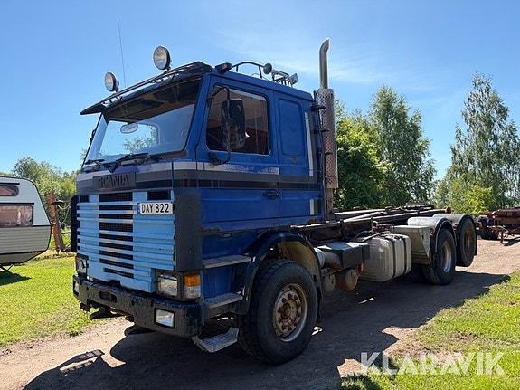 Veteranlastbil Lastväxlare Scania R 142H 6X2