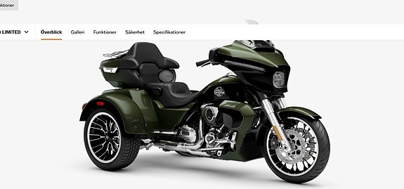 Harley-Davidson Street Glide 3 Limited  Trike  SPARA 20000kr 1,903% Ränta vi löser transporten