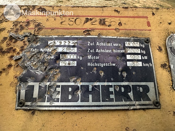 Liebherr A 922 materialhanterare repobjekt 11 of 27