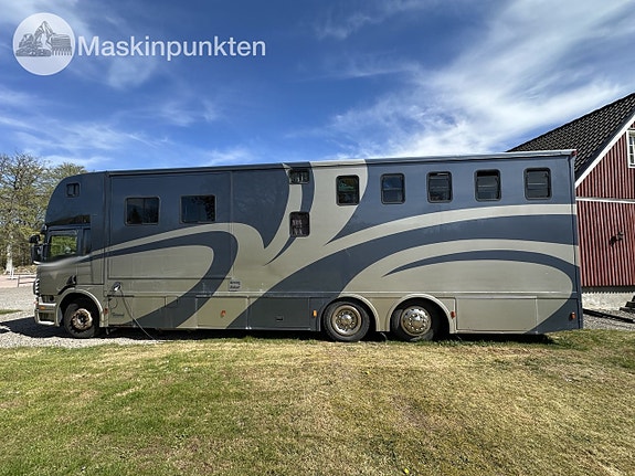 Scania p380 hästlastbil 8 of 27
