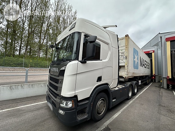 Scania r540 dragbil med hydraulik