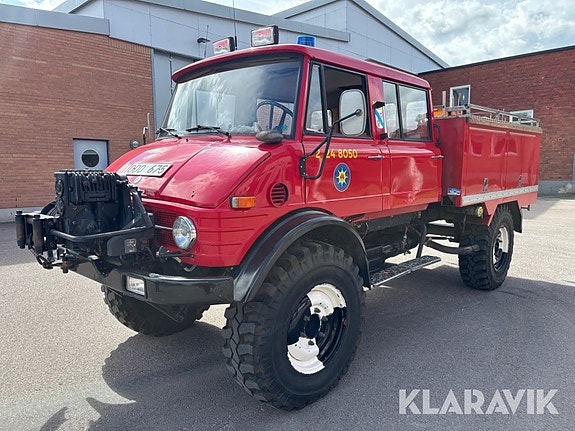 Veteranlastbil Brandbil Mercedes-Benz Unimog