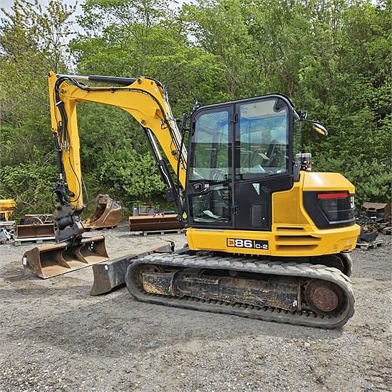 JCB 86 C-2 - Minigravemaskine / mini excavator  8,6 ton