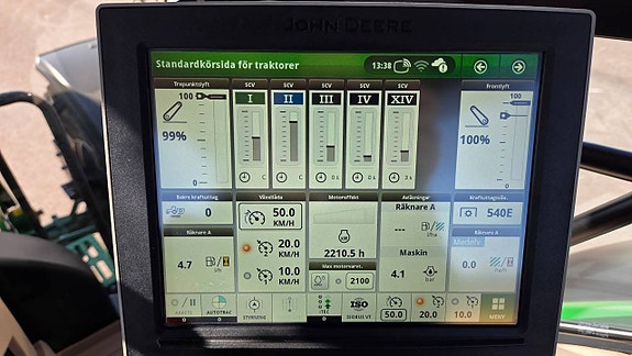 John Deere 6R 185 C-PRO FL+PTO 50km Extra-allt! 8 of 13
