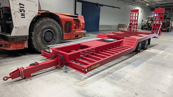 Chieftain Trailers Drawbar Low Loader hydralik Bra skick