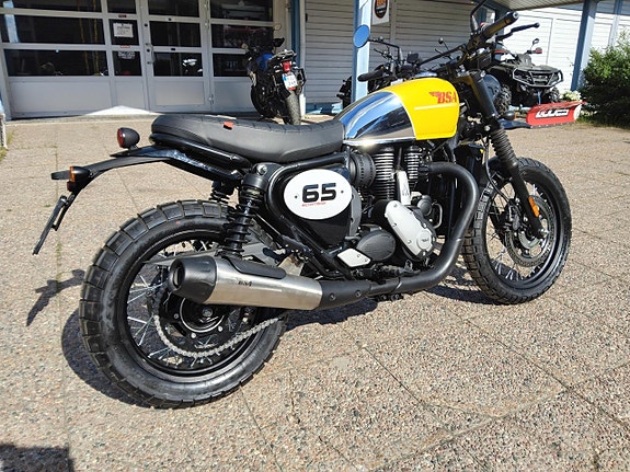 BSA 650 Scrambler Victor Yellow 3 of 6
