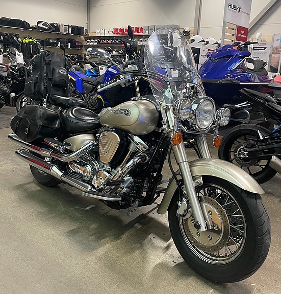 Yamaha XV1600A extra givi väska wild star xv1600