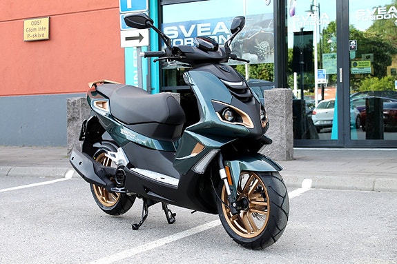 Peugeot SPEEDFIGHT 4 MOPED | MIDNIGHT GREEN | RÄNTEFRITT | KAMPANJ 3 of 15