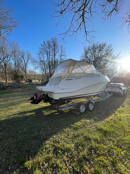 Quicksilver 640 Cruiser/Mercruiser 4,3 MPI-2011 Endast 150 gångtimmar 4 of 5