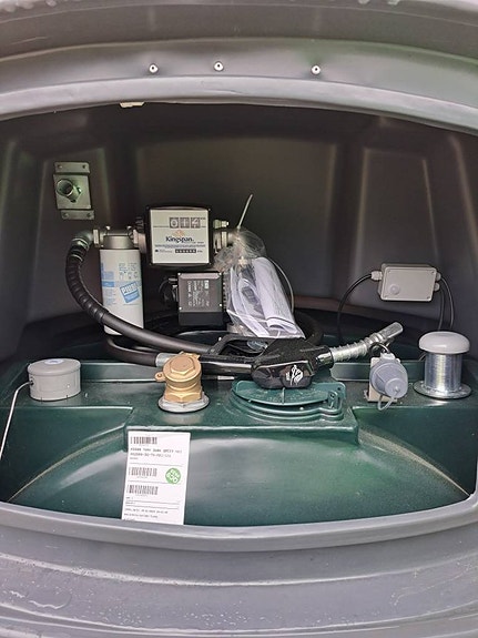Färmartanken FM2500 L, dubbelväggig dieseltank 2 of 6