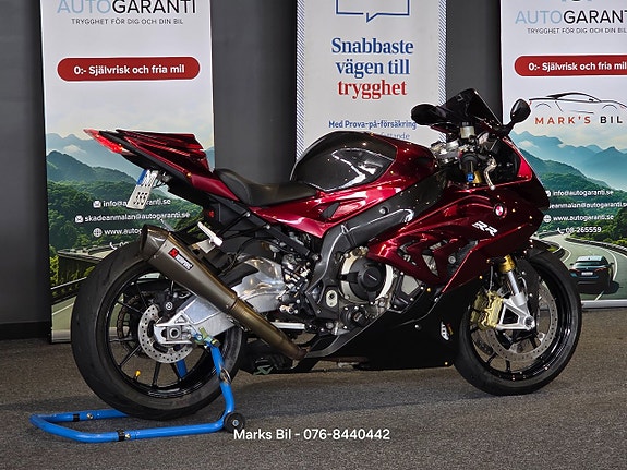 BMW S 1000 RR/Akrapovic helsystem/Ny Servad/Ny Besiktigad 4 of 5