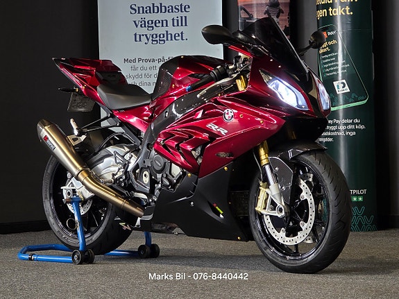 BMW S 1000RR/Akrapovic helsystem/Ny Besiktigad/Ny Servad