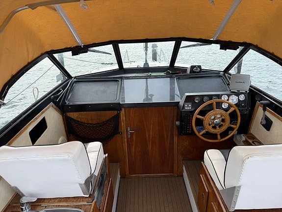 HÖSTPRIS Scand 25 Classic med Sole Mini (2012, 550 tim) och bogpropeller 6 of 12