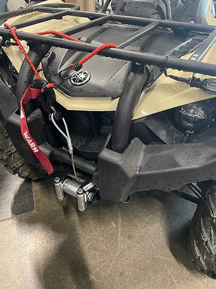 Yamaha KODIAK 450 EPS SE TR3A 40kmt 9 mil 20 timmar atv kodiak 450 alu diff-lock 3 of 5