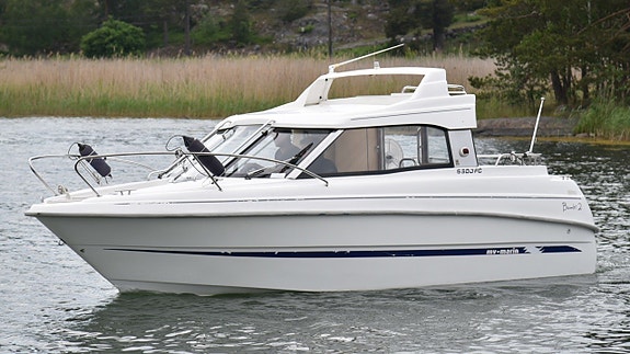 MV Marin 6600 FC. Ny Mercury 150 HK -2024. Bra utrustad!