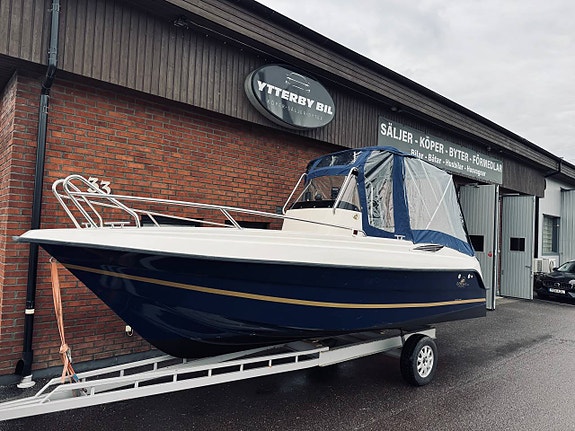 Uttern 6402/S64 Exclusive Mercruiser 4,3L Ståkapell Trailer!
