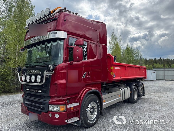 Lastväxlare Scania R620 plogutrustad & med snabblås