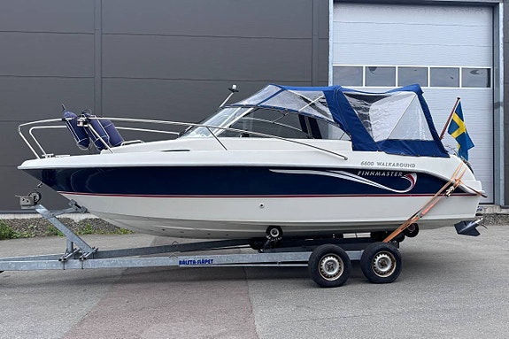 Finnmaster 6600 Wa (2004) /Yamaha F150 hk (2011) med 55 h