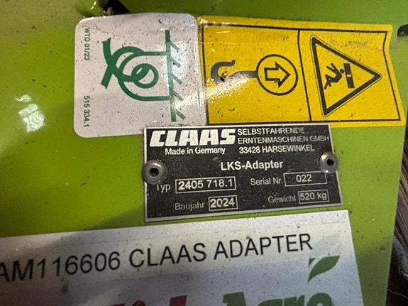 CLAAS Jaguar adapter 2 of 6