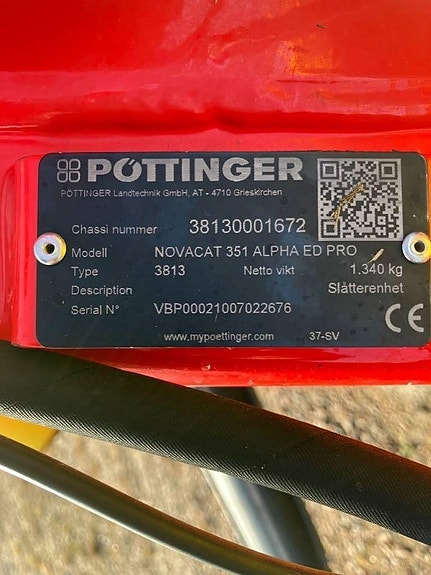 Pöttinger NOVACAT 351 ALPHA ED PRO 9 of 9