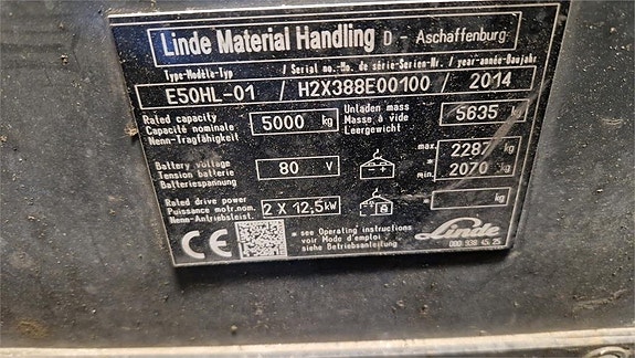 Linde E50HL -01 10 of 11