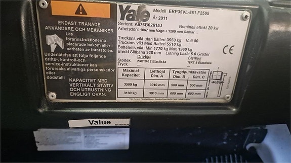 Yale ERP35VL