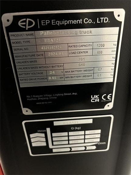 EP Equipment ESA 121 4 of 5