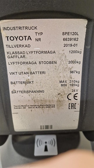 Toyota SPE120L 5 of 6