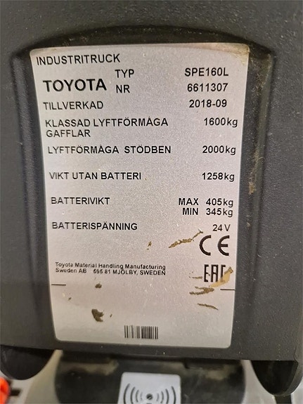 Toyota SPE160L 4 of 5